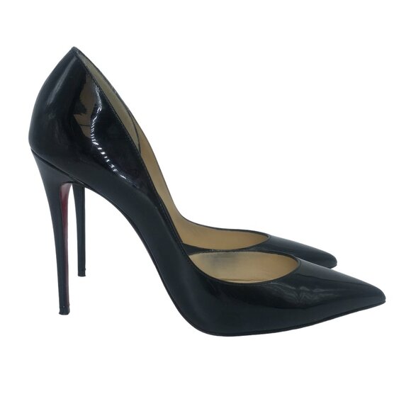 Christian Louboutin Shoes - Christian Louboutin Kate Stiletto Heel Black Patent Leather Size 9.5/40